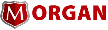 Morgan Security Service logo (with a transparent background) which is used on our Security Guard uniforms, Mobile Patrol Vehicles and Morgan Security Website or Advertising documentation.