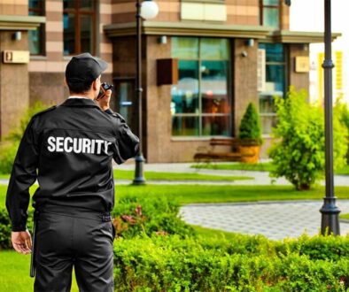 Apartment Security Risks - Morgan Security guard on foot patrol providing Condominium and Apartment security services